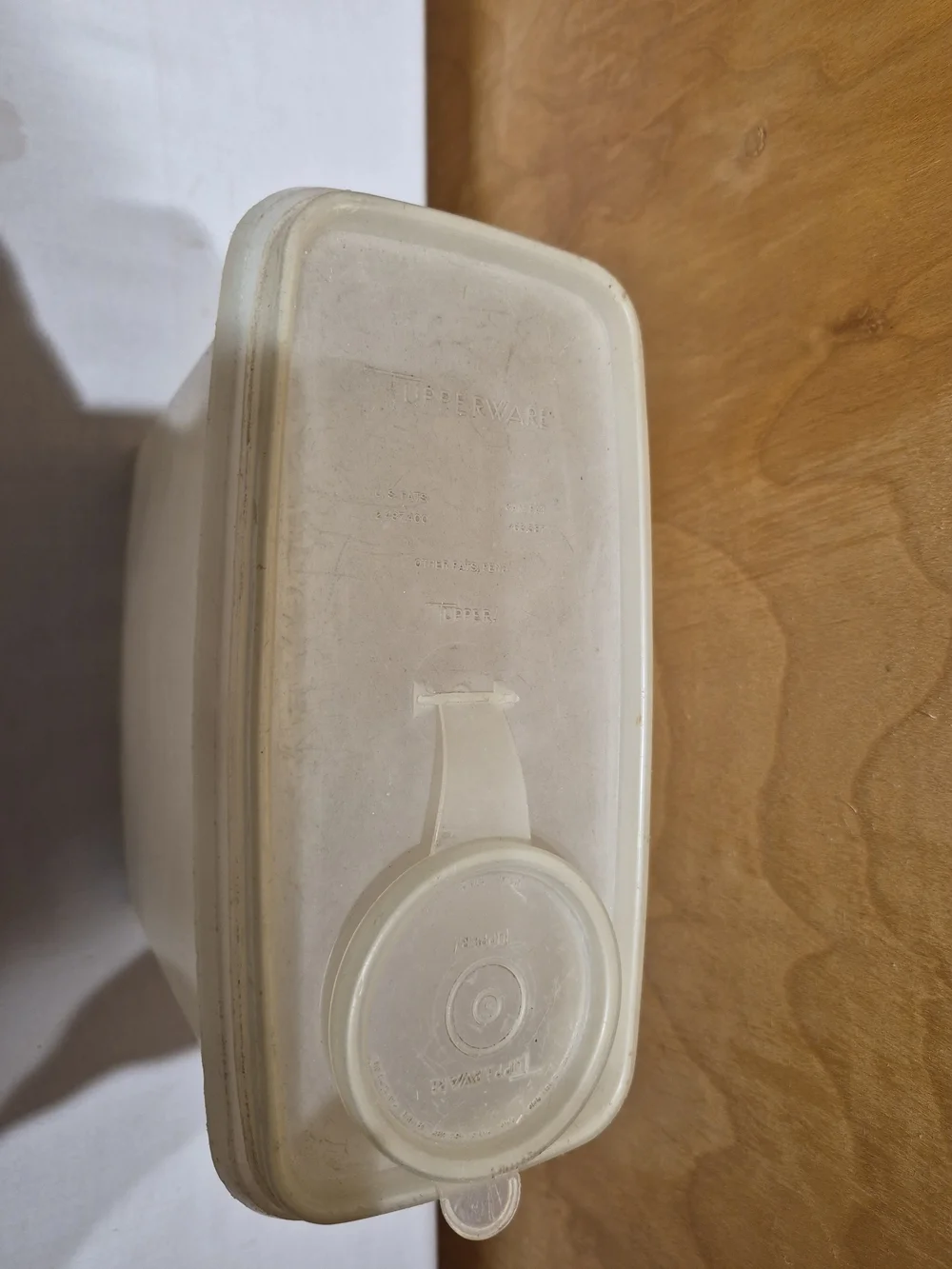 Vntg 80s Tupperware Cereal Keeper 13 Cup Store-N-Pour Container 469 Lid 471 1150